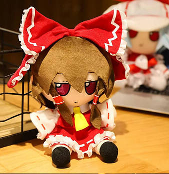 М'яка лялька Рейму Хакурей з гри Тохо Проджект TouHou Project