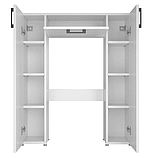 Шафа-пенал у ванну MebelProff ПВ-11, шафка для речей в ванну кімнату, фото 7