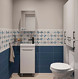 Шафа-пенал у ванну MebelProff ПВ-11, шафка для речей в ванну кімнату, фото 5