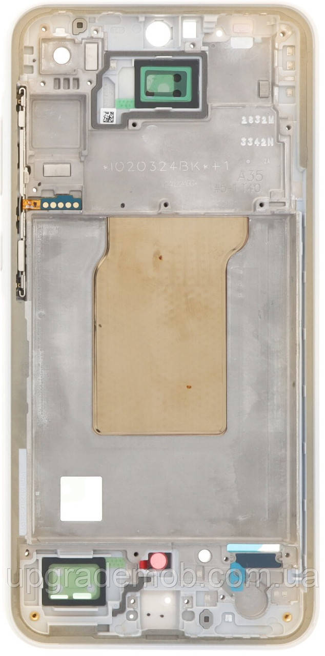 Рамка дисплея Samsung A356 Galaxy A35 жовта Lemon, фото 1