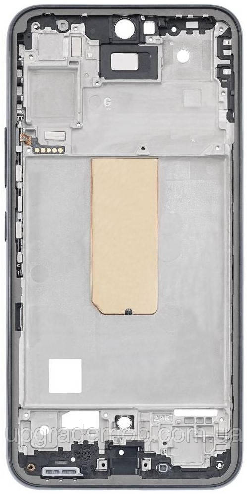 Рамка дисплея Samsung A546 Galaxy A54 чорна Graphite, фото 1