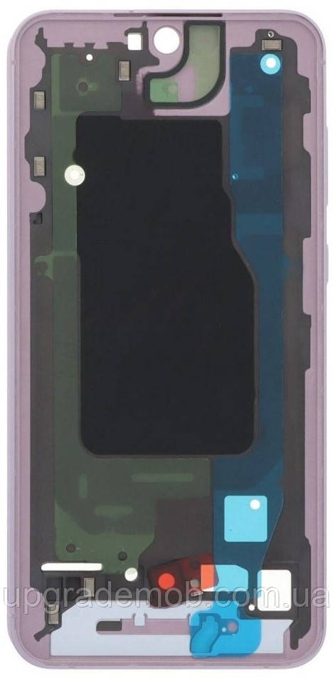 Рамка дисплея Samsung A556 Galaxy A55 рожева Lilac, фото 1