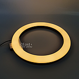 Кільцева LED лампа для селфі 26см з тримачем для телефону та кріпленням під штатив Ring Fill Light -QX-260., фото 5