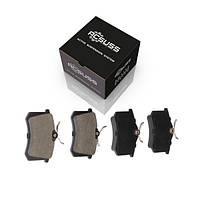 Гальмівні колодки Skoda Rapid (2012-) Шкода Рапід. Задні. КОРЕЯ Acsuss! GDB1330 , FDB1083 , FDB1491 , FDB4260