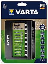 Універсальний зарядний пристрій Varta LCD Multi Charger+ Plus (57681), AA/AAA, LCD, 8 каналів, Blister, фото 5