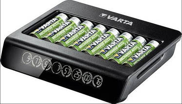 Універсальний зарядний пристрій Varta LCD Multi Charger+ Plus (57681), AA/AAA, LCD, 8 каналів, Blister, фото 6