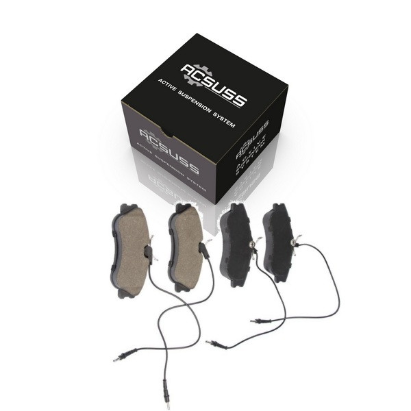 Гальмівні колодки Citroen Berlingo (1996-11) Сітроен Берлінго. Передні. З датчиками! КОРЕЯ Acsuss! GDB1260 , FSL1112