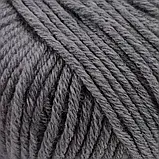Пряжа Lana Gatto Super Soft/Супер Софт, сірий 20742, фото 2