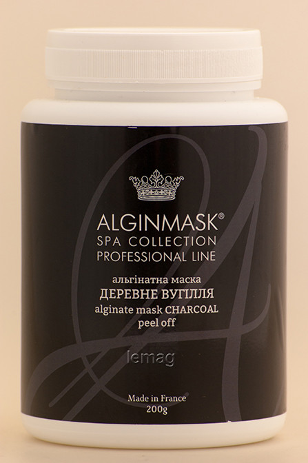 ALGINMASK Альгінатна маска Деревне Вугілля для обличчя, 200 г