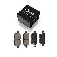 Гальмівні колодки Great Wall Voleex C20R (2013-) Гріт Вол Волекс. Задні. КОРЕЯ Acsuss! GDB3454 , FDB4335