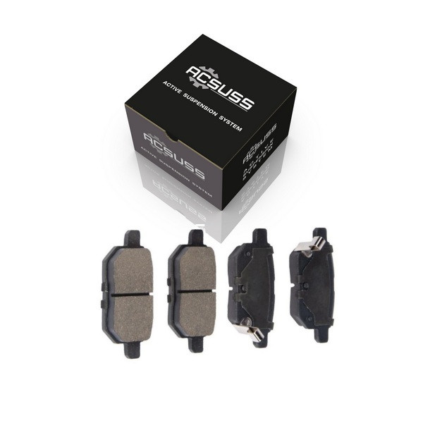 Гальмівні колодки Great Wall Voleex C20R (2013-) Гріт Вол Волекс. Задні. КОРЕЯ Acsuss! GDB3454 , FDB4335, фото 1