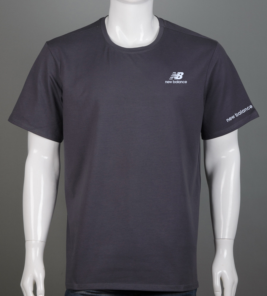 Футболка супер-батал New Balance 2419сб (Уп.2шт 5XL,6XL), Графіт
