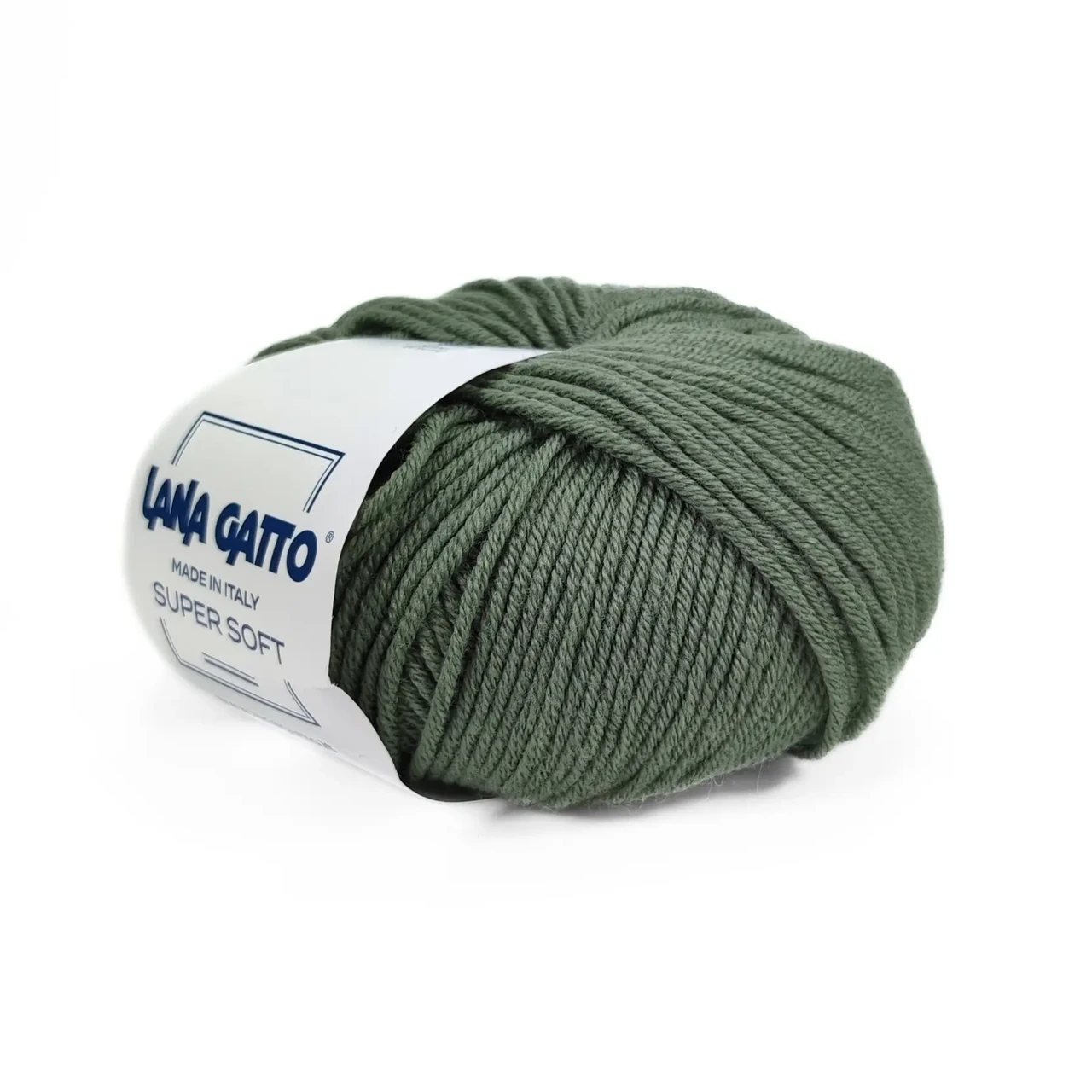 Пряжа Lana Gatto Super Soft/Супер Софт, хакі 14569