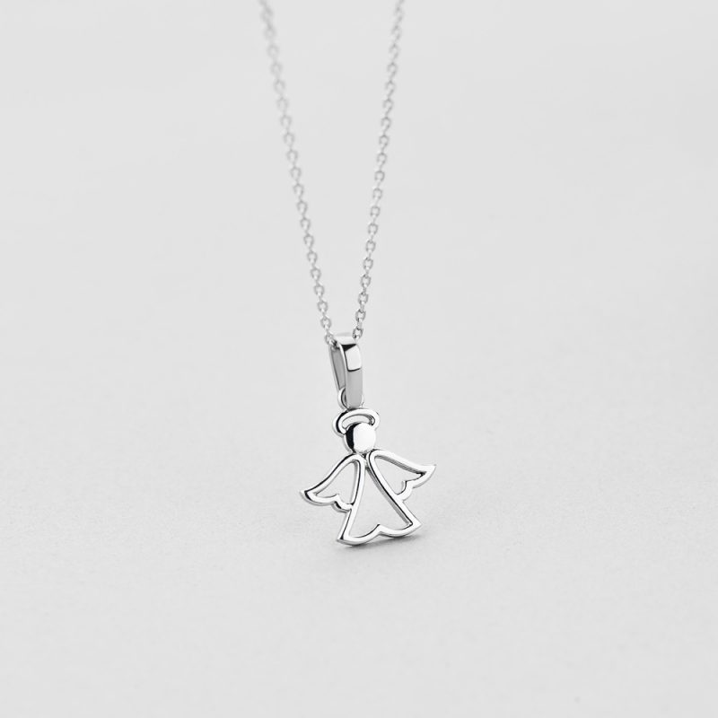 Срібне намисто  Янгол