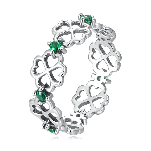 Срібна каблучка  Конюшина