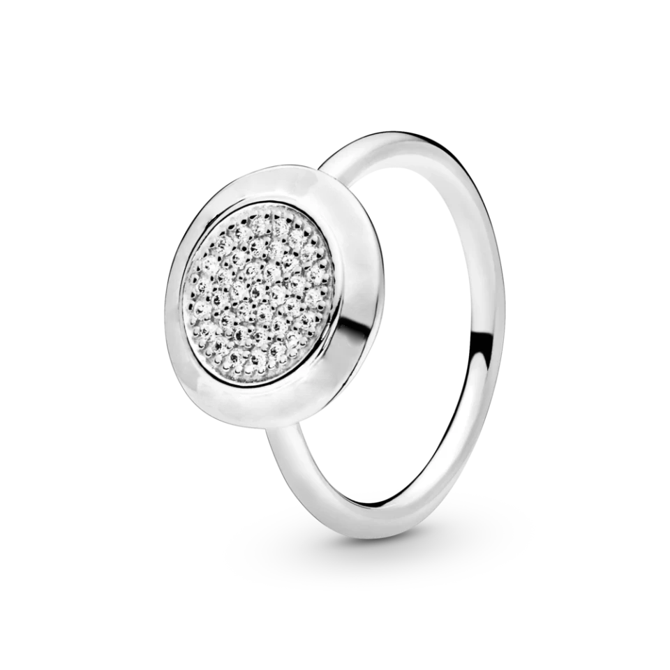 Срібна каблучка  Сяюче коло 033-00058