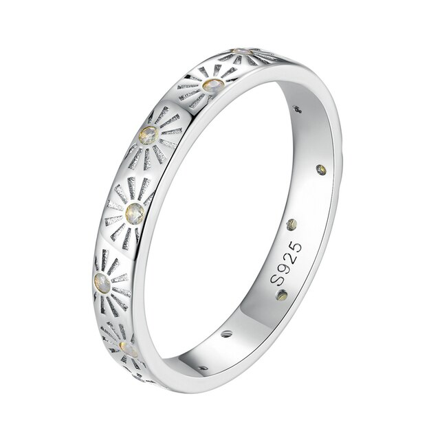 Срібна каблучка  Сонце 077-11177