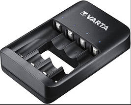 Універсальний зарядний пристрій Varta USB QUATTRO CHARGER (57652) +4x2100mAh, AA/AAA, microUSB, LED, 4 канала, Blister, фото 5