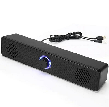 Колонка usb aux 3.5 jack E-1002 провідна колонка для tv pc монітора