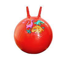 М'яч для фітнесу ND008 стрибун з ріжками 55 см