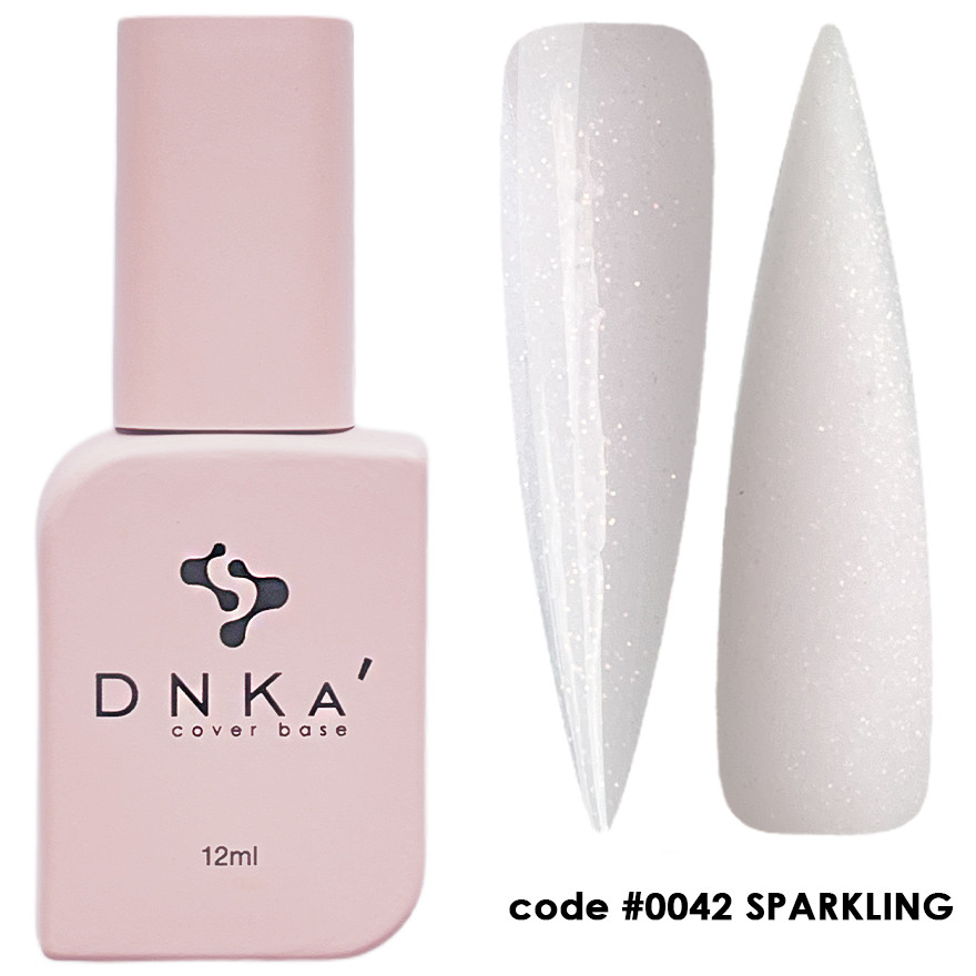 Універсальна камуфлююча база DNKa' Cover Base #042, Sparkling, 12 мл, фото 1