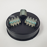 Масажер для тіла антицелюлітний інфрачервоний з 4 насадками Body Innovation, Біло-бірюзовий, YTY-24-Turquoise/White, фото 3