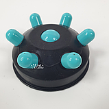 Масажер для тіла антицелюлітний інфрачервоний з 4 насадками Body Innovation, Біло-бірюзовий, YTY-24-Turquoise/White, фото 4