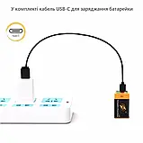 Батарейка Крона 6f22 акумуляторна Znter з роз'ємом USB Type-C на 9V/6300mWh, фото 3