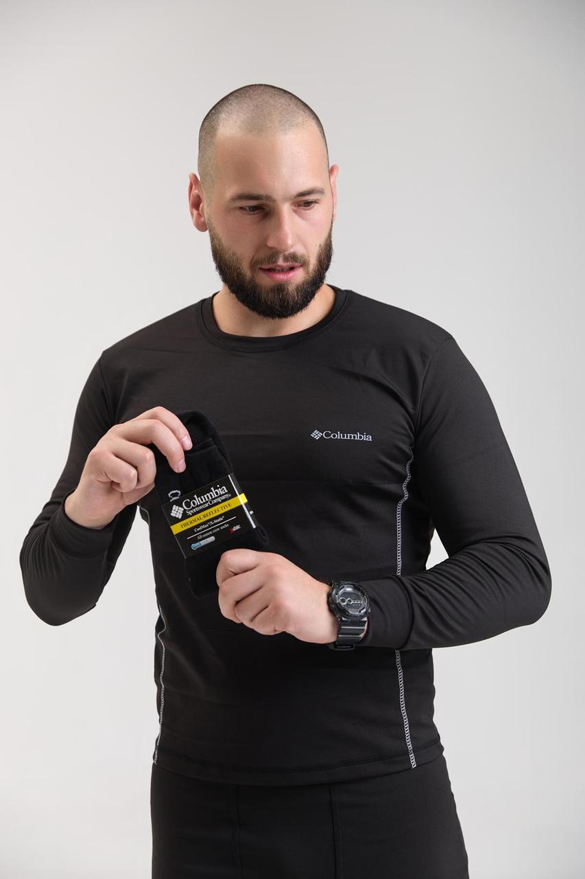 Термо чол.чорне CLMB + Термошкарпетки CLMB, фото 1