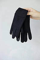 Шапка + бафф + рукавиці Без Бренду - Чорний, фото 4