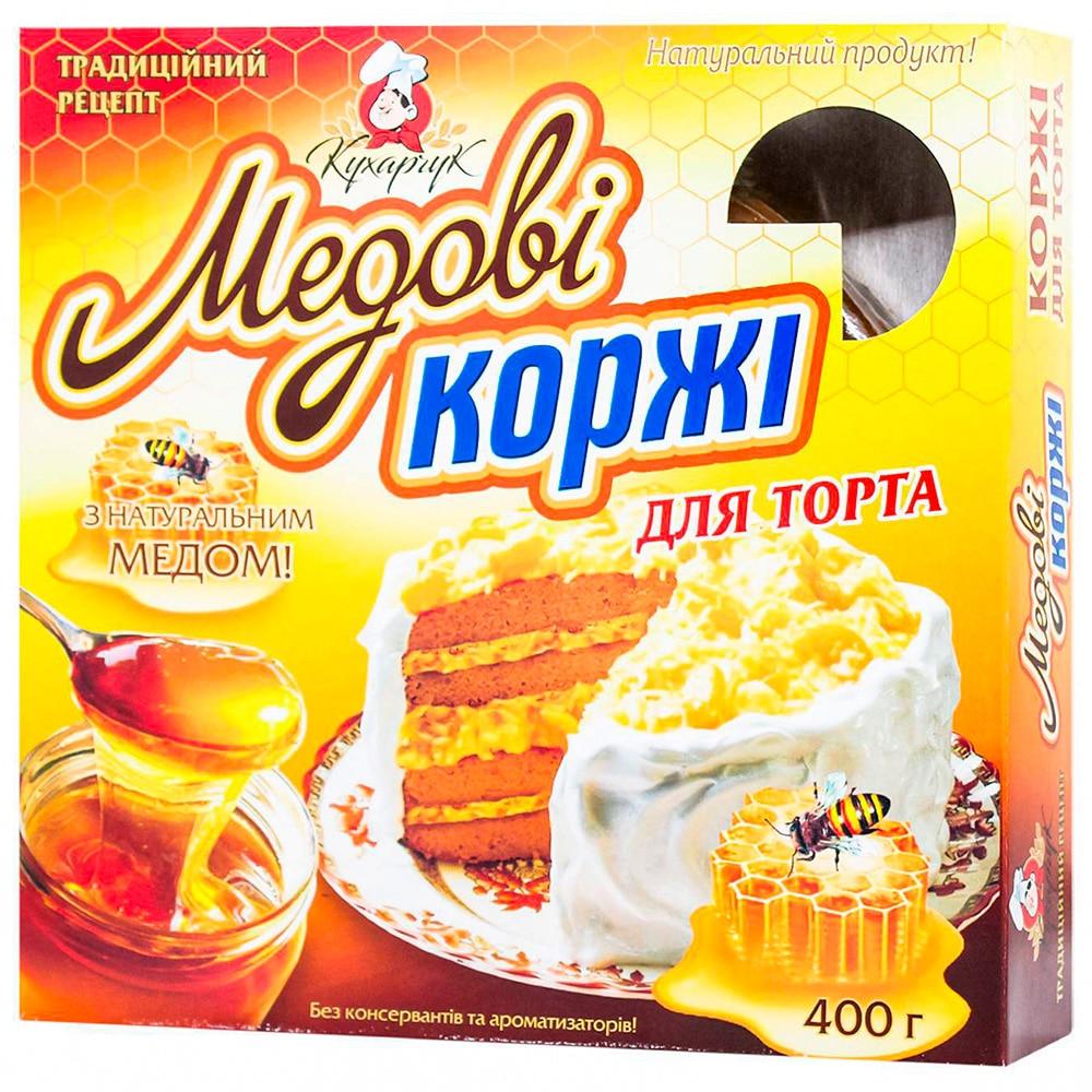 Коржі для торта Медовик Кухарчук 400г