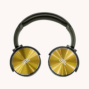 Бездротові навушники JB Wirelles 450BT Bluetooth, накладні, Жовтий, фото 3