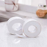 Універсальна гнучка клейка стрічка UKC White 300 см х 36 мм, фото 2