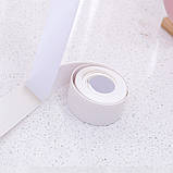 Універсальна гнучка клейка стрічка UKC White 300 см х 36 мм, фото 3
