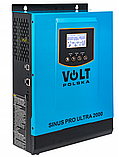Сонячний інвертор Volt Polska ULTRA-HV 2000 12/230V (1000/2000W) + 60A MPPT (75V) (3SSH100012), фото 5