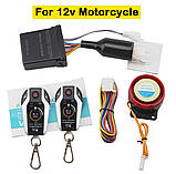 Сигналізація для мотоцикла зі зворотним зв'язком Smart Key S802, фото 2
