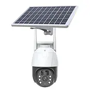 Вулична WiFi камера із сонячною панеллю та віддаленим доступом TP8 V360 Pro Портативна камера 2Мп, фото 7