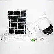 Вулична WiFi камера із сонячною панеллю та віддаленим доступом TP8 V360 Pro Портативна камера 2Мп, фото 9