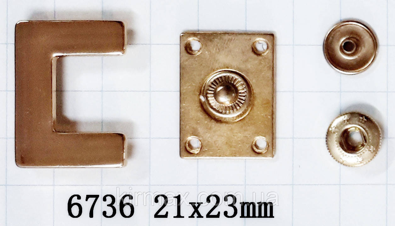 Кнопка 31x23mm
