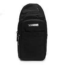PODIUM Сумка Чоловіча на Плечо нейлон Lanpad 35001 black, фото 3