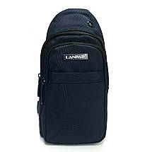 PODIUM Сумка Чоловіча На Плечо нейлон Lanpad 35001 blue, фото 3