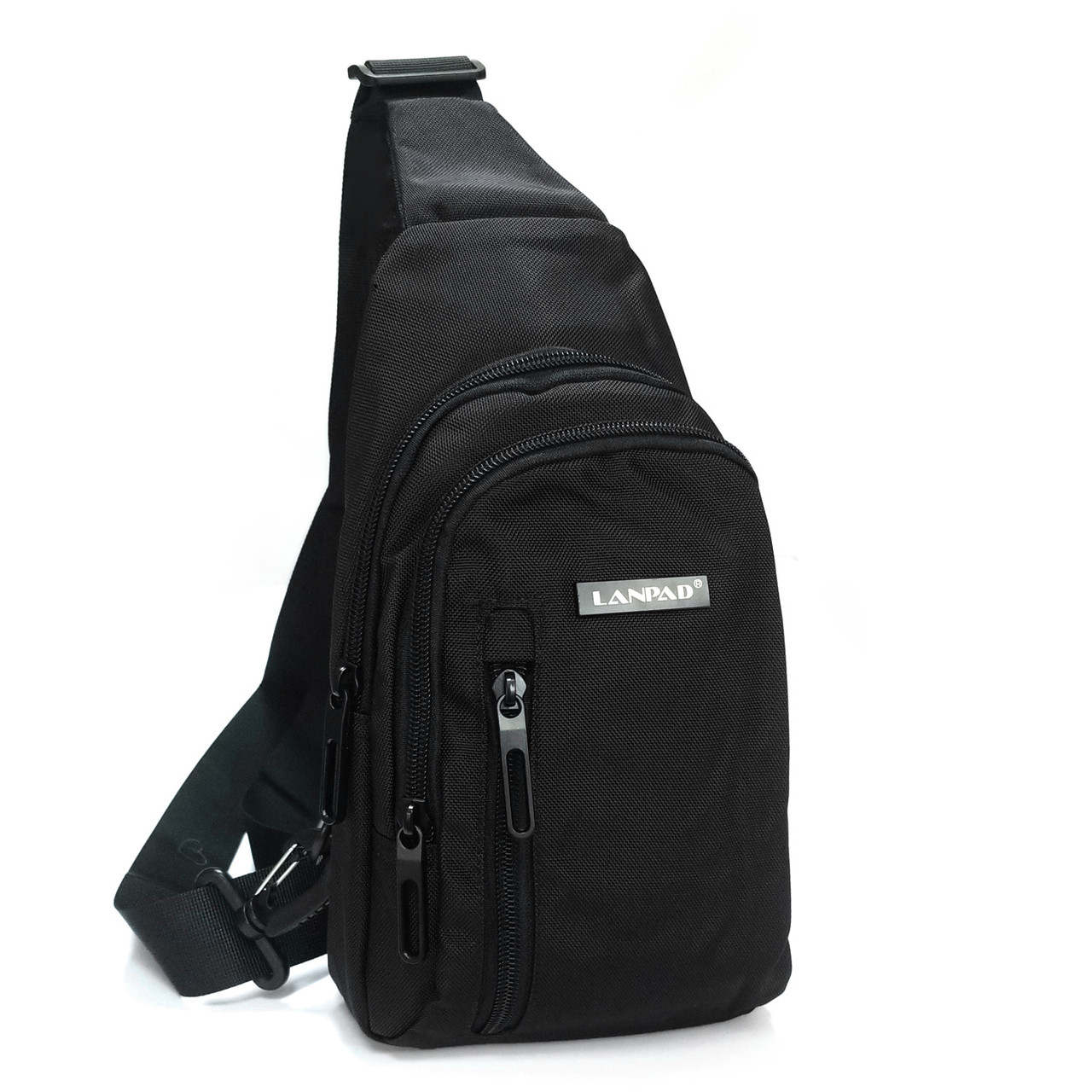 PODIUM Сумка Чоловіча на Плечо нейлон Lanpad 80002 black