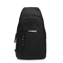 PODIUM Сумка Чоловіча на Плечо нейлон Lanpad 80002 black, фото 2