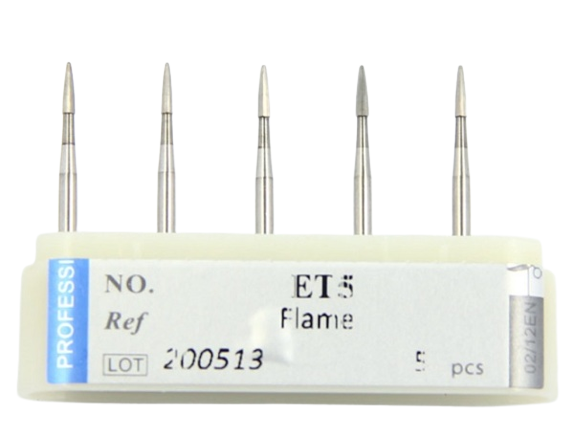 Бор твердосплавний для турбінного наконечника ET5 Mill 5 шт., фото 1