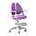 Дитяче універсальне крісло FunDesk Fresco Violet з підлокітниками, фото 2