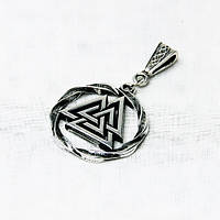 Кулон Валькнут Сріблення / Кулон Валькнут Сріблення