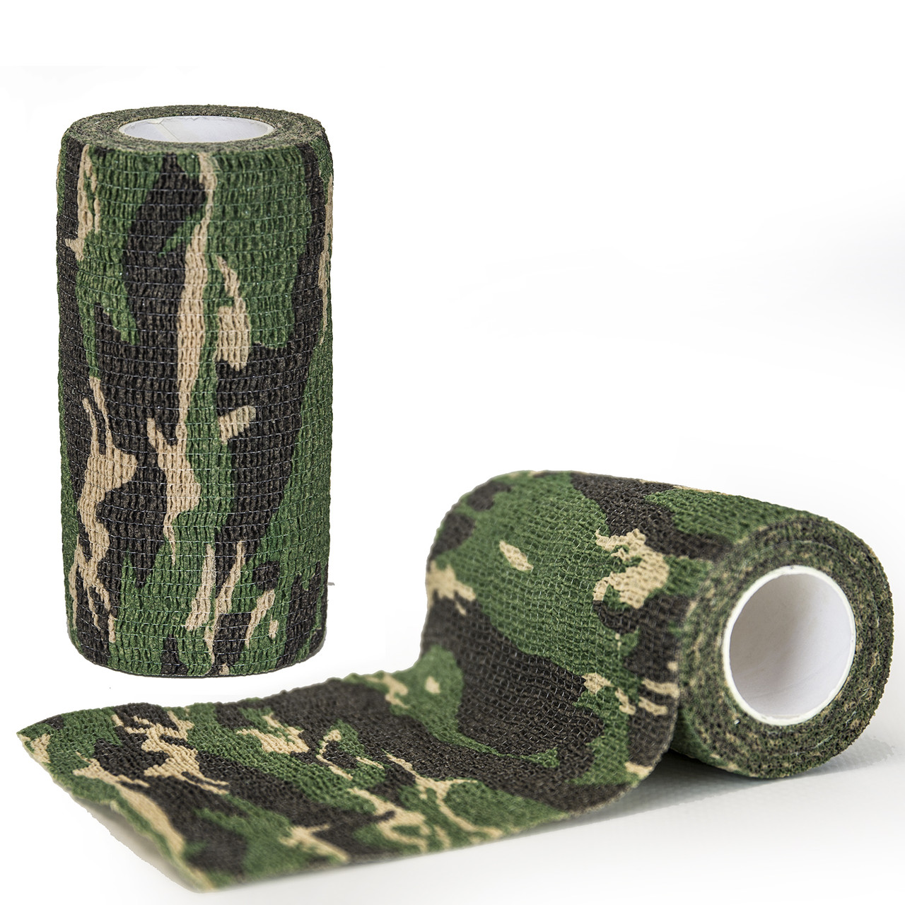 Камуфляжна стрічка (No 2) 10 см х 4.5 м Класичний камуфляж, фото 1