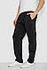 Спортивні штани на флісі, колір чорний, 244R0025 L, L, 48, фото 3