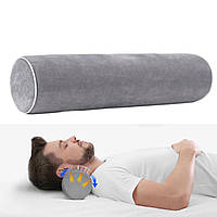 Подушка валик ортопедична 43x10 см