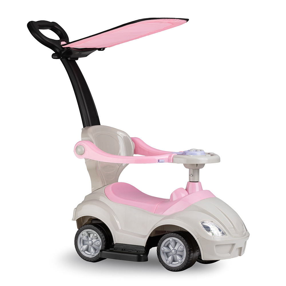 Машинка-каталка QKIDS LOLO 2в1 (колір - pink)